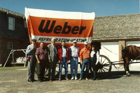 Weber staff group picture