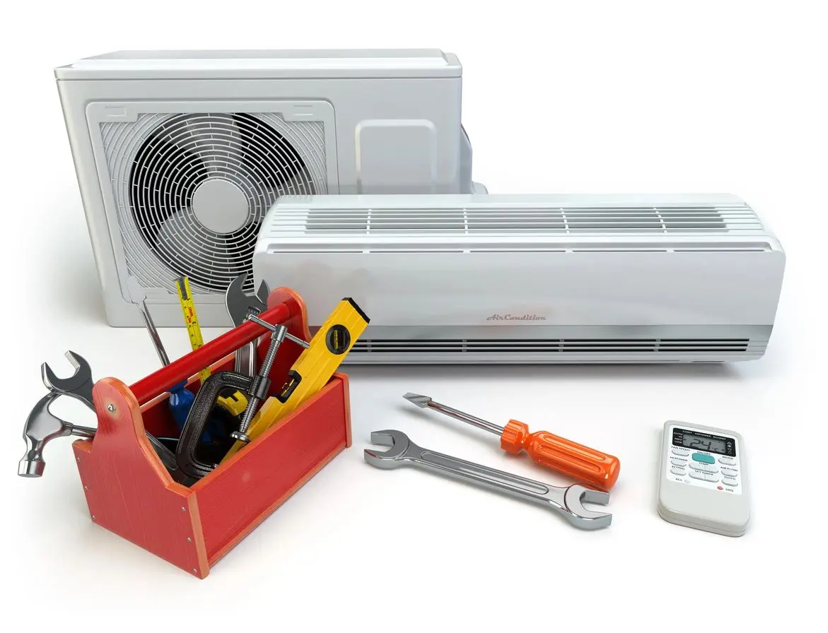 Air conditioner and the tool box